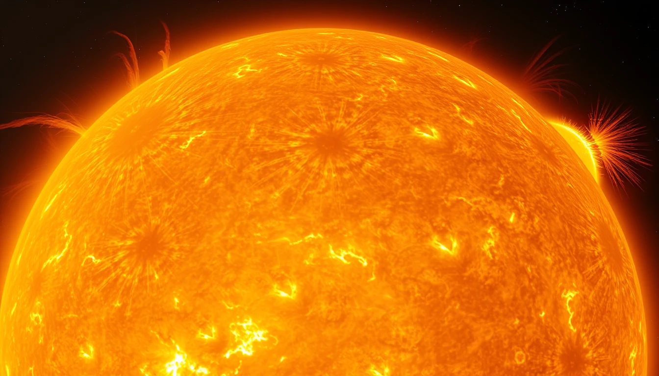 Melhor imagem do Sol revela processo oculto na superfície